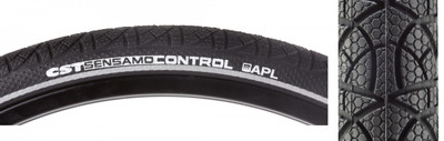 TIRE CSTP SENSAMO CONTROL 26x1.75 BK/BK SC/APL WIRE TIRE CSTP SENSAMO CONTROL 26x1.75 BK/BK SC/APL WIRE