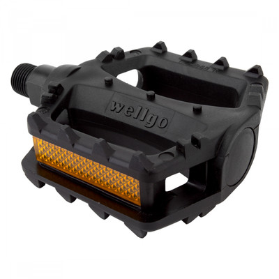PEDALS SUNLT JUVENILE BMX PLASTIC 9/16BK PEDALS SUNLT JUVENILE BMX PLASTIC 9/16BK