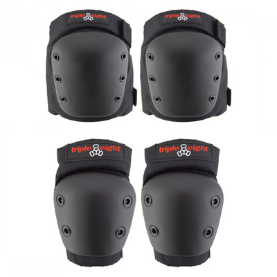 PAD SET TRIPLE8 STREET-2 ELBOW/KNEE MD PAD SET TRIPLE8 STREET-2 ELBOW/KNEE MD