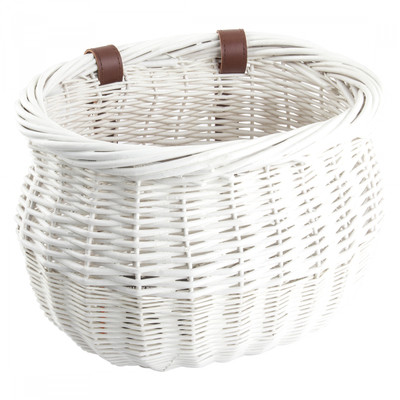 BASKET SUNLT FT WILLOW BUSHEL WHT STRAP-ON 13x8x9 BASKET SUNLT FT WILLOW BUSHEL WHT STRAP-ON 13x8x9