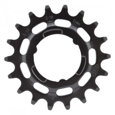 CHAINRING EBIKE KMC SHI 18T CRMO RR BK CHAINRING EBIKE KMC SHI 18T CRMO RR BK