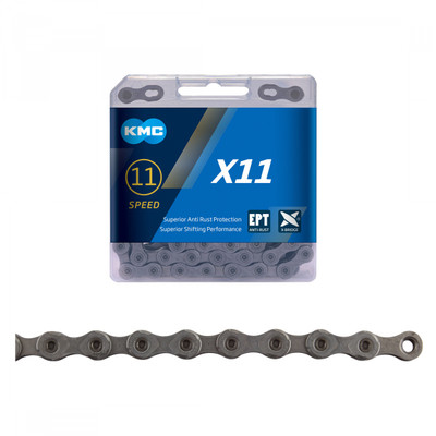 CHAIN KMC e11 EPT 11sp 126L f/EBIKE CHAIN KMC e11 EPT 11sp 126L f/EBIKE