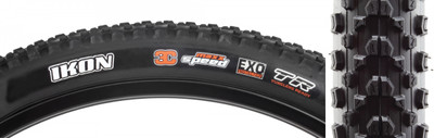 TIRE MAX IKON 26x2.2 BK FOLD/120 EXO/TR/SPEED TIRE MAX IKON 26x2.2 BK FOLD/120 EXO/TR/SPEED