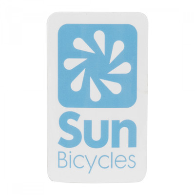 DECAL SUN BICYCLES LOGO RECTANGLE DECAL SUN BICYCLES LOGO RECTANGLE