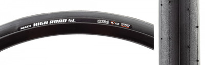 TIRE MAX HIGH ROAD SL 700x25 BK FOLD/170 HYPR-S/K2/TR TIRE MAX HIGH ROAD SL 700x25 BK FOLD/170 HYPR-S/K2/TR