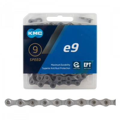 CHAIN KMC e9 EPT 9s 136L f/EBIKE CHAIN KMC e9 EPT 9s 136L f/EBIKE