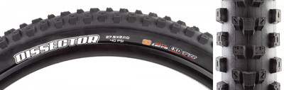 TIRE MAX DISSECTOR 27.5x2.6 BK FOLD/60 3CT/EXO/TR/WT TIRE MAX DISSECTOR 27.5x2.6 BK FOLD/60 3CT/EXO/TR/WT