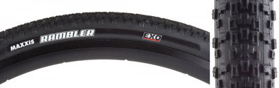 TIRE MAX RAMBLER 700x40 BK WIRE/60 EXO TIRE MAX RAMBLER 700x40 BK WIRE/60 EXO