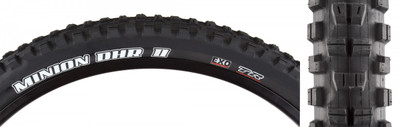 TIRE MAX MINION DHR II 26x2.3 BK FOLD/60 DC/EXO/TR TIRE MAX MINION DHR II 26x2.3 BK FOLD/60 DC/EXO/TR