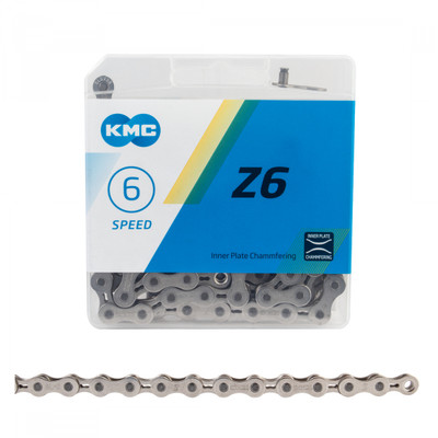 CHAIN KMC Z6 INDEX 6s SL/SL 116L CHAIN KMC Z6 INDEX 6s SL/SL 116L