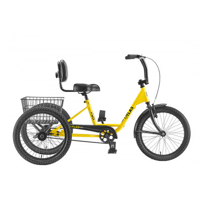 TRIKE SUN ATLAS TRANSIT SD YL ***W/BLACK BASKET*** TRIKE SUN ATLAS TRANSIT SD YL ***W/BLACK BASKET***