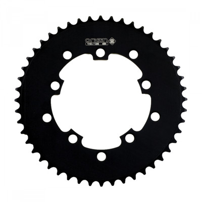 CHAINRING 10H OR8 48T 110/130 BLK 3/32 CHAINRING 10H OR8 48T 110/130 BLK 3/32
