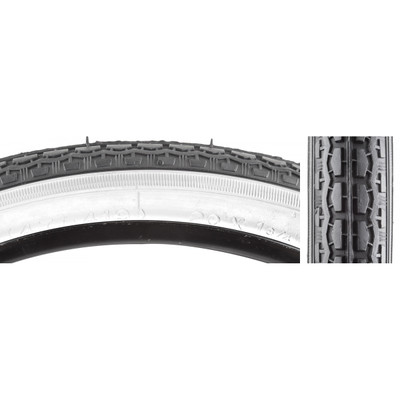 TIRE SUNLT 20x1-3/4 S7 BK/WH STREET K126 WIRE TIRE SUNLT 20x1-3/4 S7 BK/WH STREET K126 WIRE