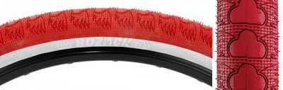 TIRE SE BIKES SE BOZACK 29x2.4 RD/WH WIRE/27/MPC TIRE SE BIKES SE BOZACK 29x2.4 RD/WH WIRE/27/MPC
