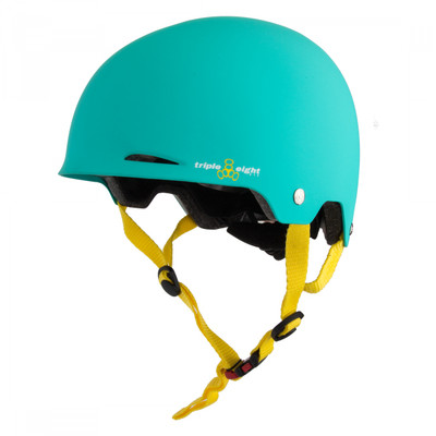 HELMET TRIPLE8 GOTHAM DUAL CERT XS-SM TEAL w/CONEHEAD EPS HELMET TRIPLE8 GOTHAM DUAL CERT XS-SM TEAL w/CONEHEAD EPS