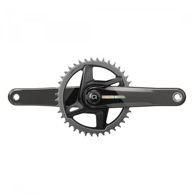 CRANKSET SRAM FORCE 1X AXS WIDE D2 POWERMETER SPINDLE 165x40 DM DUB NoBB BK CRANKSET SRAM FORCE 1X AXS WIDE D2 POWERMETER SPINDLE 165x40 DM DUB NoBB BK