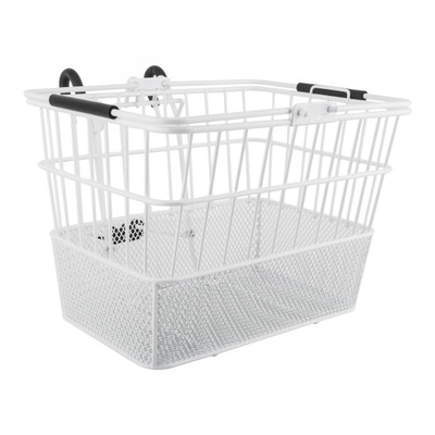 BASKET SUNLT FT WIRE/MESH L/O STD WH w/BRACKET BASKET SUNLT FT WIRE/MESH L/O STD WH w/BRACKET