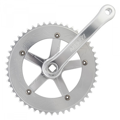 CRANKARM SET AFFINITY 167.5 144 bcd w/BB POL-SL CRANKARM SET AFFINITY 167.5 144 bcd w/BB POL-SL