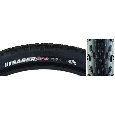 TIRE KEN SABER PRO 29x2.6 BK/BK R3C/TR/TR/120 FOLD 30psi TIRE KEN SABER PRO 29x2.6 BK/BK R3C/TR/TR/120 FOLD 30psi