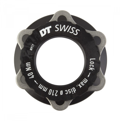 BRAKE PART DT DISC ADAPTER MTB CL TO 6B f/15mm AXLE BK (J) BRAKE PART DT DISC ADAPTER MTB CL TO 6B f/15mm AXLE BK (J)