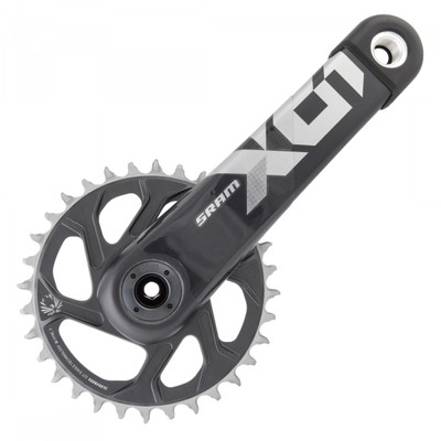 CRANKSET SRAM X01 EAGLE 170x32 DM DUB XSYNC2 w/oCUPS LB-BK BOOST 148 COMPATIBLE CRANKSET SRAM X01 EAGLE 170x32 DM DUB XSYNC2 w/oCUPS LB-BK BOOST 148 COMPATIBLE