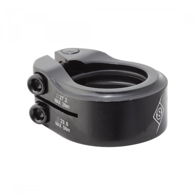 SEATPOST CLAMP OR8 CLAMPDOWN DBL 29.8/27.2 BK SEATPOST CLAMP OR8 CLAMPDOWN DBL 29.8/27.2 BK