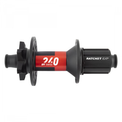 HUB RR DT 240 MTB 32x148x12mmTA 8-11CASS RATCHET EXP 6B BK (L)