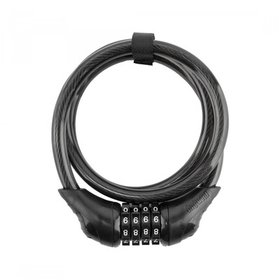 LOCK OG CBL 8169 NEON COMBO STRAIGHT 4fx12mm BK LOCK OG CBL 8169 NEON COMBO STRAIGHT 4fx12mm BK
