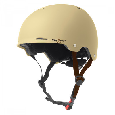 HELMET TRIPLE8 GOTHAM DUAL CERT LG-XL CRM w/CONEHEAD EPS HELMET TRIPLE8 GOTHAM DUAL CERT LG-XL CRM w/CONEHEAD EPS