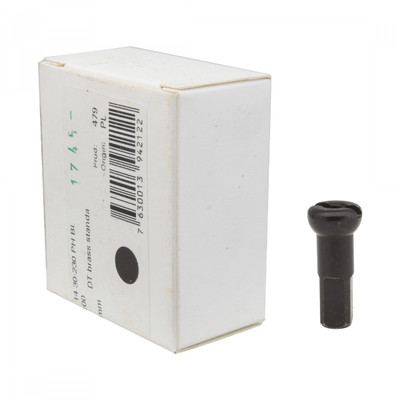 SPOKE NIPPLE DT BRASS 2.34x14mm PROHEAD BK BXof100 SPOKE NIPPLE DT BRASS 2.34x14mm PROHEAD BK BXof100