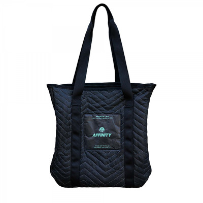 BAG AFFINITY SHOULDER TOTE MD BK BAG AFFINITY SHOULDER TOTE MD BK