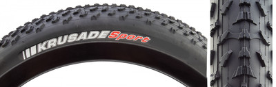 TIRE KEN KRUSADE SPORT 26x4.0 BK/BK SRC/60 WIRE TIRE KEN KRUSADE SPORT 26x4.0 BK/BK SRC/60 WIRE