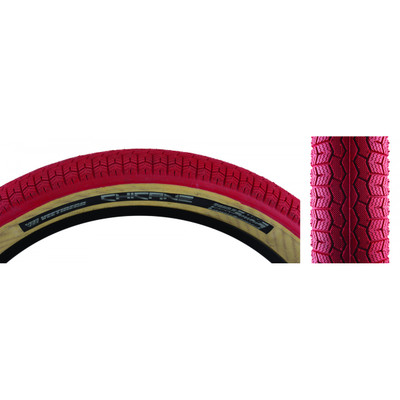 TIRE SE BIKES CHICANE 26x3.5 RD/TAN WIRE/72 TIRE SE BIKES CHICANE 26x3.5 RD/TAN WIRE/72