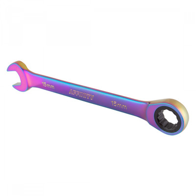 TOOL PEDAL WRENCH AFFINITY SLIM COMBO 15mm-BOX/OPEN-END LONG OIL-SLICK TOOL PEDAL WRENCH AFFINITY SLIM COMBO 15mm-BOX/OPEN-END LONG OIL-SLICK