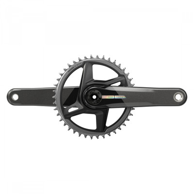 CRANKSET SRAM FORCE 1X WIDE D2 175x40 DM DUB NoBB IR-BK CRANKSET SRAM FORCE 1X WIDE D2 175x40 DM DUB NoBB IR-BK