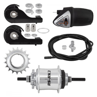 HUB RR S/A 3sp RSRK3 32 6B SL w/TRIM KIT/TWIST-SHIFTER TSC30 135/185mm ROTARY HUB RR S/A 3sp RSRK3 32 6B SL w/TRIM KIT/TWIST-SHIFTER TSC30 135/185mm ROTARY