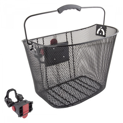 BASKET SUNLT FT MESH Q/R BK 22.2/31.8 w/BRACKET BASKET SUNLT FT MESH Q/R BK 22.2/31.8 w/BRACKET