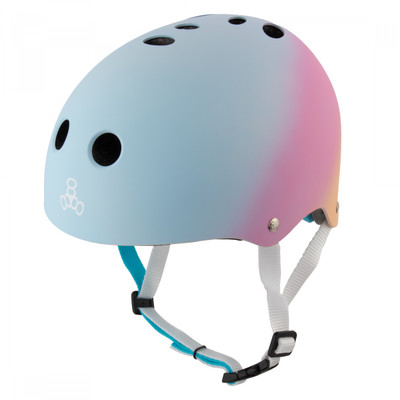 HELMET TRIPLE8 THE CERT SWEATSAVER SM-MD SUNSET FADE HELMET TRIPLE8 THE CERT SWEATSAVER SM-MD SUNSET FADE