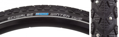 TIRE SWB WINTER 700x30 ACTIVE TWIN K-GUARD BK/BSK/REF 118-STUD-SNOW WIRE TIRE SWB WINTER 700x30 ACTIVE TWIN K-GUARD BK/BSK/REF 118-STUD-SNOW WIRE