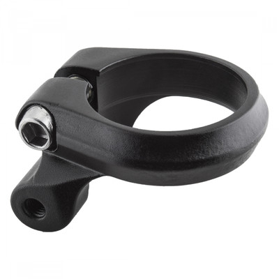 SEATPOST CLAMP SUNLT ALY-34.9 BK w/RACK MNT SEATPOST CLAMP SUNLT ALY-34.9 BK w/RACK MNT