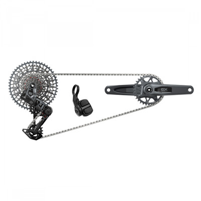GROUP KIT SRAM GX EAGLE T-TYPE AXS RD/TRIGGER-SHIFTER/CRANK DUB 12s-175x32DM/CHAIN/CASS 10-52 GY GROUP KIT SRAM GX EAGLE T-TYPE AXS RD/TRIGGER-SHIFTER/CRANK DUB 12s-175x32DM/CHAIN/CASS 10-52 GY