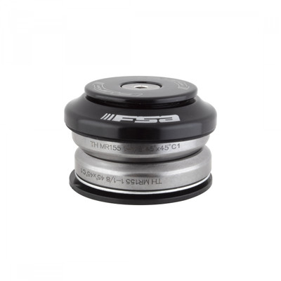 HEADSET FSA INT ORBIT CE 1-1/8 ALY 45/45CPY BK HEADSET FSA INT ORBIT CE 1-1/8 ALY 45/45CPY BK