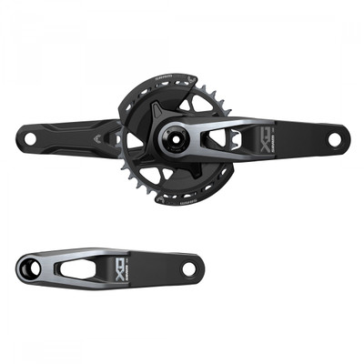 CRANKSET SRAM X0 EAGLE 175x32 Q174 CL55 DUB 2-GUARDS NoBB BK T-TYPE V2 CRANKSET SRAM X0 EAGLE 175x32 Q174 CL55 DUB 2-GUARDS NoBB BK T-TYPE V2