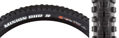 TIRE MAX MINION DHR II 29x2.5 BK FOLD/60x2 3CG/DH/TR TIRE MAX MINION DHR II 29x2.5 BK FOLD/60x2 3CG/DH/TR