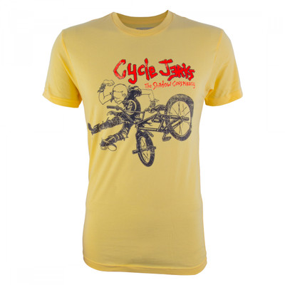 CLOTHING T-SHIRT TSC SS CYCLE JERKS MD LEMON ZEST CLOTHING T-SHIRT TSC SS CYCLE JERKS MD LEMON ZEST