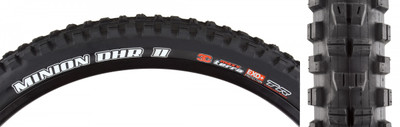 TIRE MAX MINION DHR II 27.5x2.6 BK FOLD/60 TERRA/EXO+/TR/WT TIRE MAX MINION DHR II 27.5x2.6 BK FOLD/60 TERRA/EXO+/TR/WT