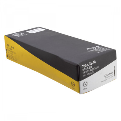 TUBE SUNLT THORN RES 700x35-40 PV32/THRD/RC (27x1-3/8) FFW31mm TUBE SUNLT THORN RES 700x35-40 PV32/THRD/RC (27x1-3/8) FFW31mm