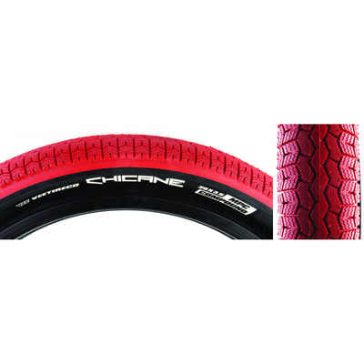 TIRE SE BIKES CHICANE 26x3.5 RD/BK WIRE/72/MPC TIRE SE BIKES CHICANE 26x3.5 RD/BK WIRE/72/MPC