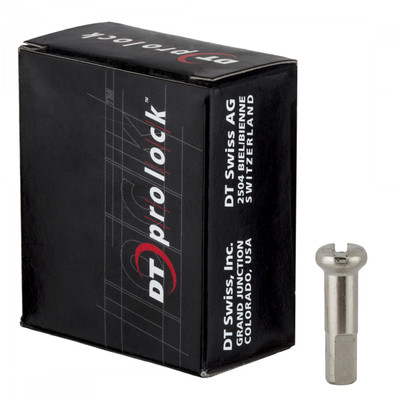 SPOKE NIPPLE DT BRASS 2.0x16mm PROLOCK SK BXof100 SPOKE NIPPLE DT BRASS 2.0x16mm PROLOCK SK BXof100