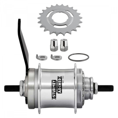 HUB RR S/A 2sp S2C 36CB ALY KICKSHIFT SLw/21T COG HUB RR S/A 2sp S2C 36CB ALY KICKSHIFT SLw/21T COG